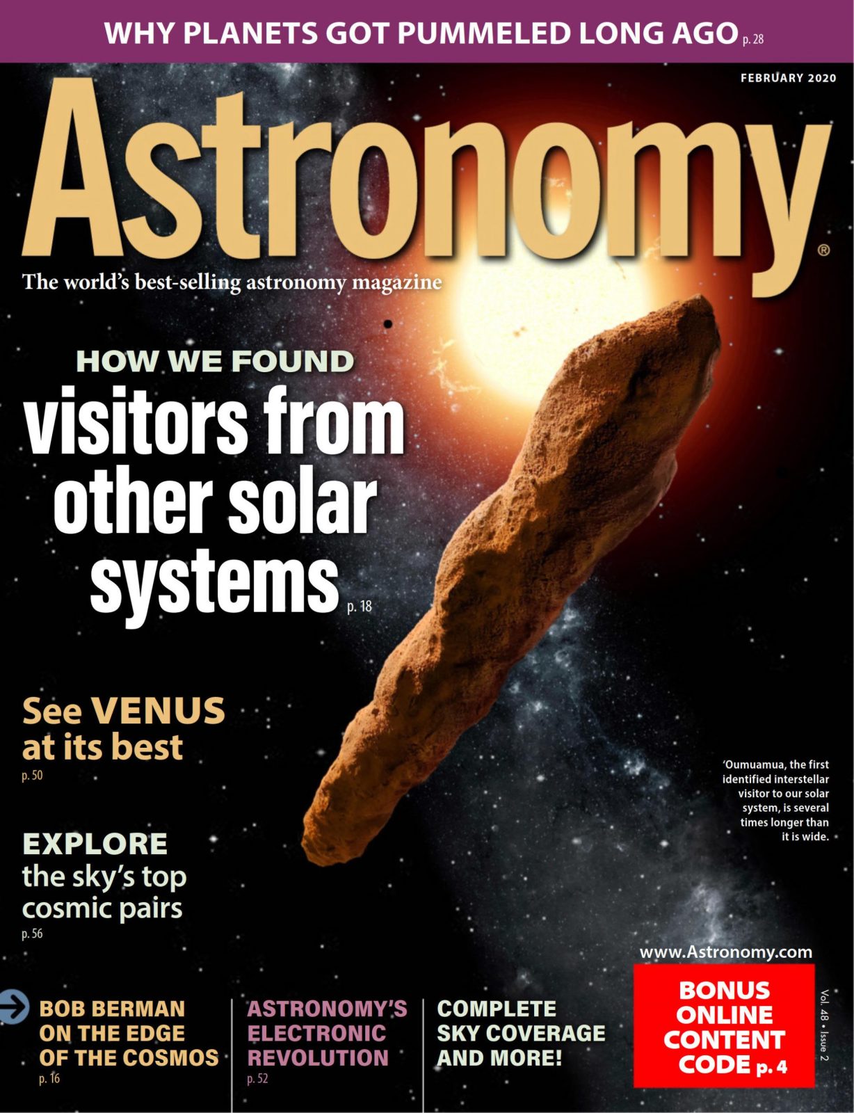 Astronomy 天文学杂志 FEBRUARY 2020